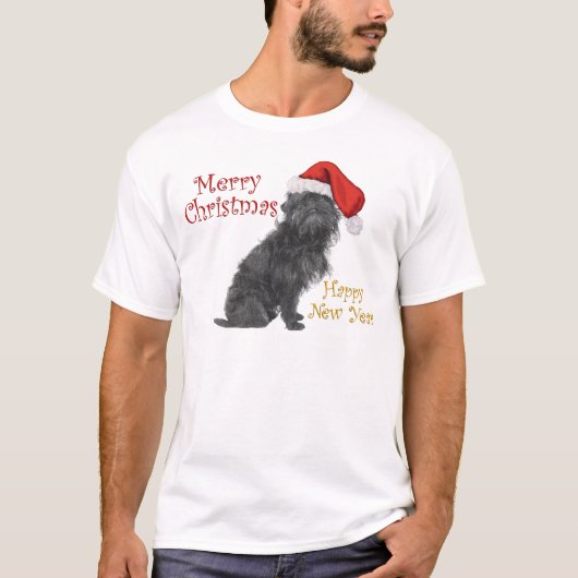 アフェンピンシャークリスマス Tシャツ (正面)