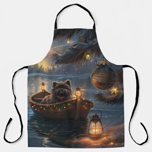 アフェンピンシャーフェスティバルクリスマスボヤージュ エプロン (正面)