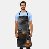 アフェンピンシャーフェスティバルクリスマスボヤージュ エプロン (着用した状態)