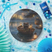 アフェンピンシャーフェスティバルクリスマスボヤージュ ペーパープレート