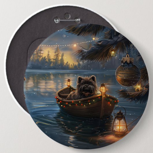 アフェンピンシャーフェスティバルクリスマスボヤージュ 缶バッジ (正面&裏面)