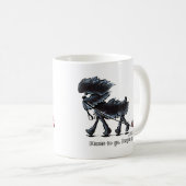 アフェンピンシャー行く場所 コーヒーマグカップ (正面右)