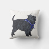 アフェンピンシャー セーラー クッション (裏面)