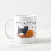 アフェンピンシャー ハロウィン コーヒーマグカップ (左)
