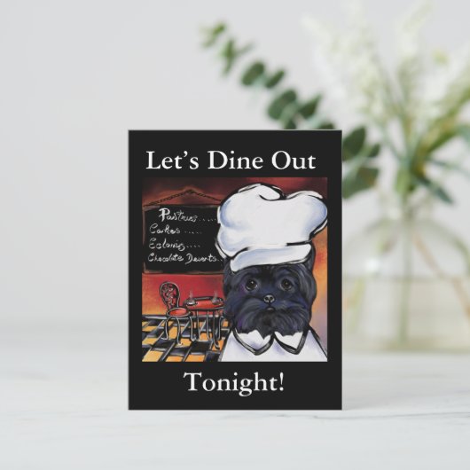 アフェンピンシャー ポストカード (スタンド正面)