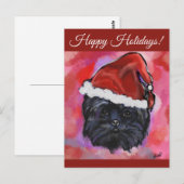 アフェンピンシャー ポストカード (正面/裏面)