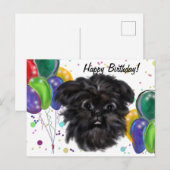 アフェンピンシャー ポストカード (正面/裏面)