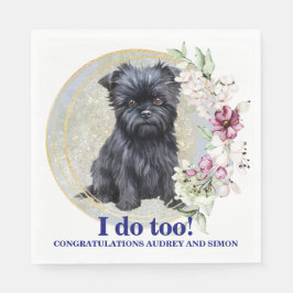 アフェンピンシャー 結婚式 ナプキン ペットの写真 スタンダードランチョンナプキン