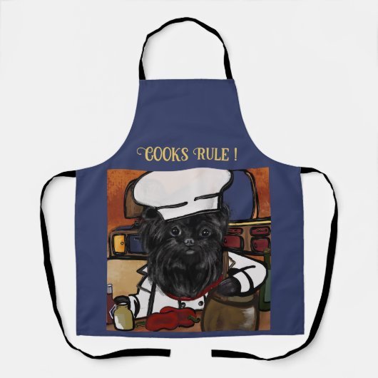 アフェンピンスシェフ エプロン (正面)