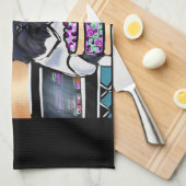 アフェンピンスシェフ キッチンタオル (四つ折り)