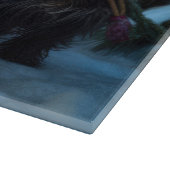 アフェンピンスワイスリー乗りクリスマスデコール カッティングボード (角)