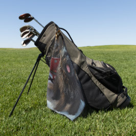 アフェンピンスワイスリー乗りクリスマスデコール ゴルフタオル