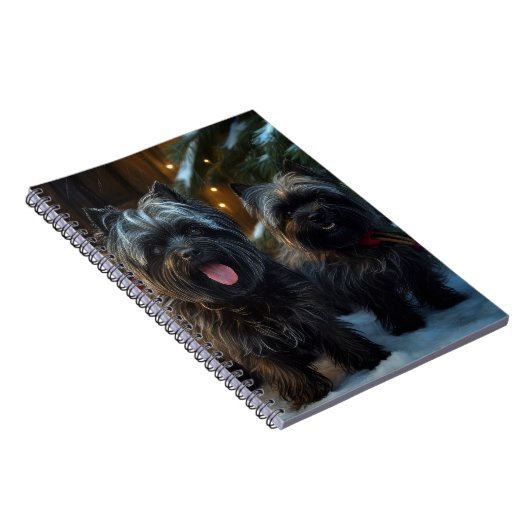 アフェンピンスワイスリー乗りクリスマスデコール ノートブック (右側)