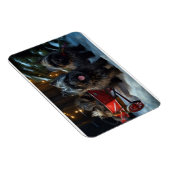 アフェンピンスワイスリー乗りクリスマスデコール マグネット (右側)