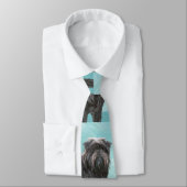 アフェンピ絵画ンシャーの – かわいいオリジナルドッグアート ネクタイ (タイ)