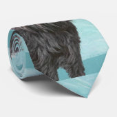 アフェンピ絵画ンシャーの – かわいいオリジナルドッグアート ネクタイ (ロール)