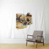 アフェン縁どテリア タペストリー (インサイチュ(横))