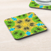 アフエレガントリカ・スパイダーのモチーフのベクトルプリント! コースター (左側)