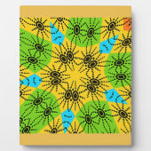 アフエレガントリカ・スパイダーのモチーフのベクトルプリント! フォトプラーク (正面)