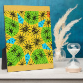 アフエレガントリカ・スパイダーのモチーフのベクトルプリント! フォトプラーク (側面)