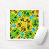 アフエレガントリカ・スパイダーのモチーフのベクトルプリント! マウスパッド (マウス)