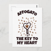 アフォガト ポストカード (正面/裏面)