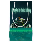 アフカッコいいリカ・アメリカン・ボーイ・誕生日 スモールペーパーバッグ (正面)