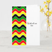 アフカラフルリカ悔やみや弔慰 カード (黄色い花)