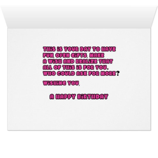 アフカラフルリカ系アメリカ人ガール誕生日 (内部横(下))