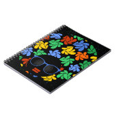 アフカラフルロ·ラブ ノートブック (左側)