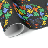 アフカラフルロ·ラブ ラッピングペーパー (ロールコーナー)