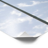 アフガニスタンと米国の国旗の間のイギリス国旗 フォトプリント            (角)