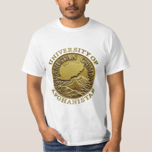 アフガニスタンのワイシャツの大学 Tシャツ