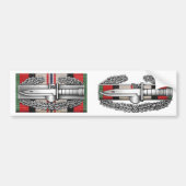 アフガニスタンの戦闘の行為のバッジのステッカーの組 バンパーステッカー (正面)