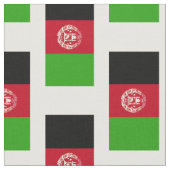 アフガニスタンの旗 ファブリック (クローズアップ)