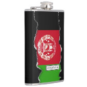 アフガニスタンの旗 フラスク (右)