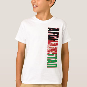 アフガニスタンの旗 Tシャツ