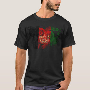 アフガニスタンの旗 Tシャツ