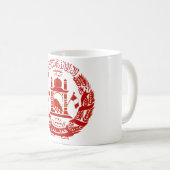 アフガニスタンの紋章 コーヒーマグカップ (正面右)