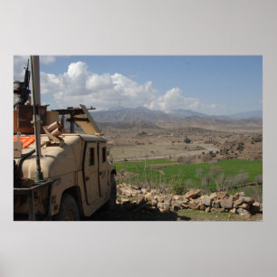 アフガニスタンのHumvee ポスター
