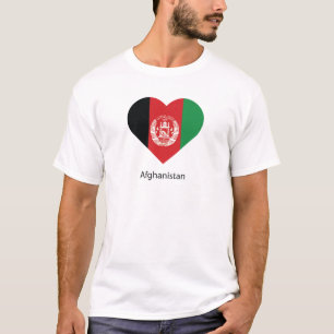 アフガニスタンを愛する Tシャツ