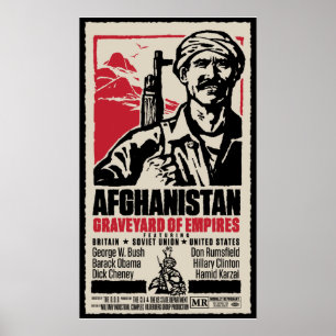 アフガニスタンアンチ戦争映画ポスター ポスター
