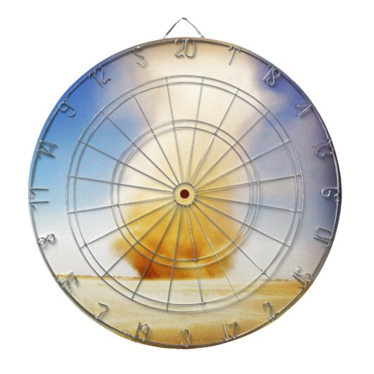 アフガニスタンダストデビルダーツボード ダーツボード (正面)