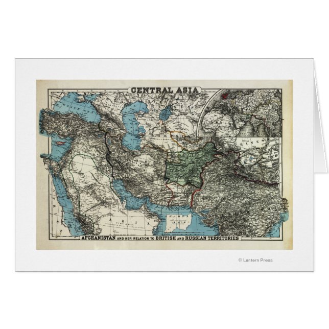 アフガニスタンロシアのの英領 (正面横)