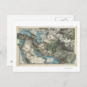 アフガニスタンロシアのの英領 ポストカード (正面/裏面)