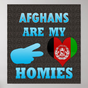 アフガニスタン人は私のHomiesです ポスター