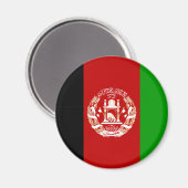 アフガニスタン国旗の磁石 マグネット (正面/裏面)
