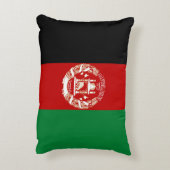アフガニスタン国旗 アクセントクッション (裏面(縦))