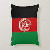 アフガニスタン国旗 アクセントクッション (正面(垂直))