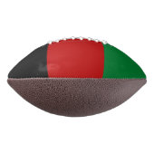 アフガニスタン国旗 アメリカンフットボール (回転90)